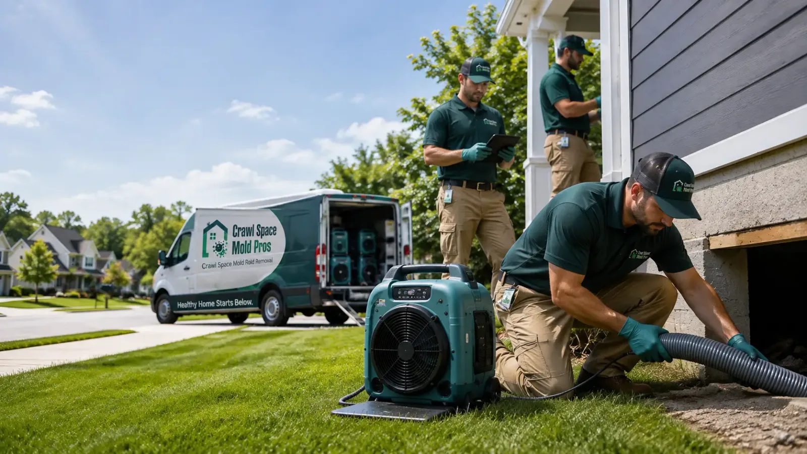 Crawl Space Mold Removal in Mcclellandtown, PA